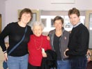 Elsie with Cassidy, Sean and Anne 2004