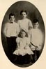 Allen with siblings c. 1909