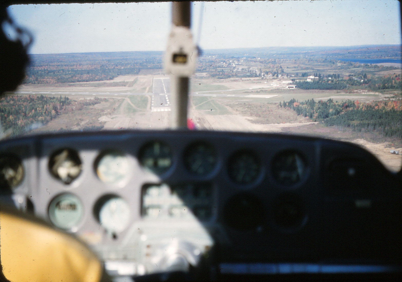 Landing at Fredericton 1955