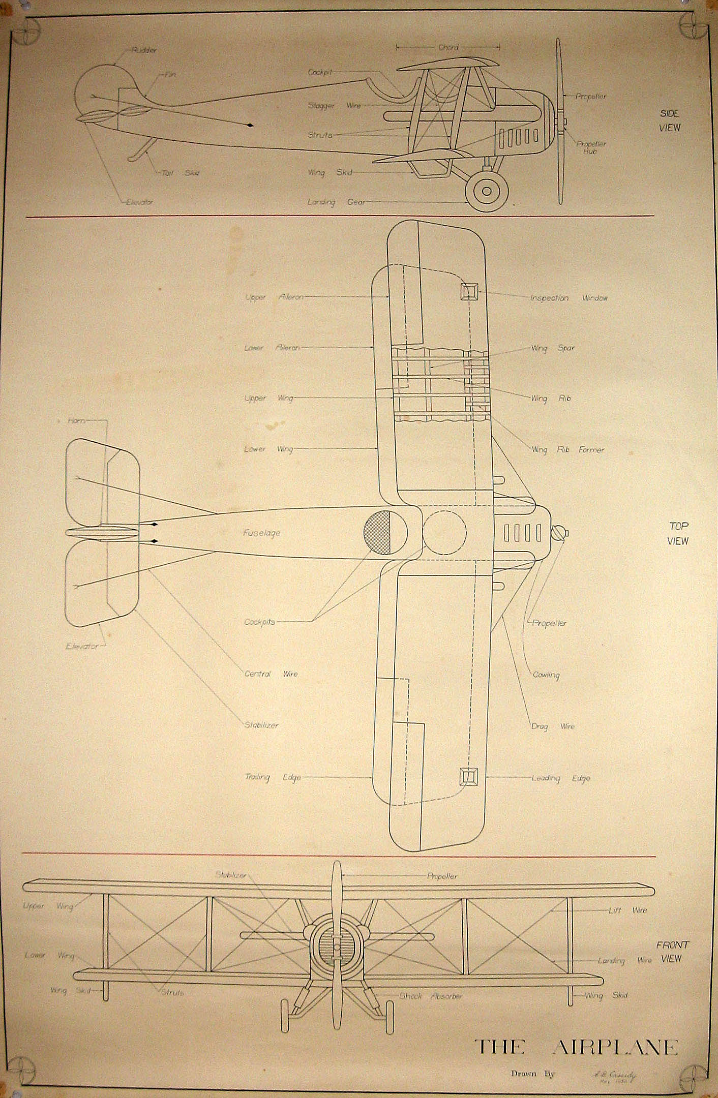 Stan's aviation drawing 1930