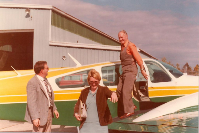 Fredericton airport 1984
