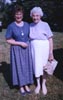 Marie with her daughter Carole 1997